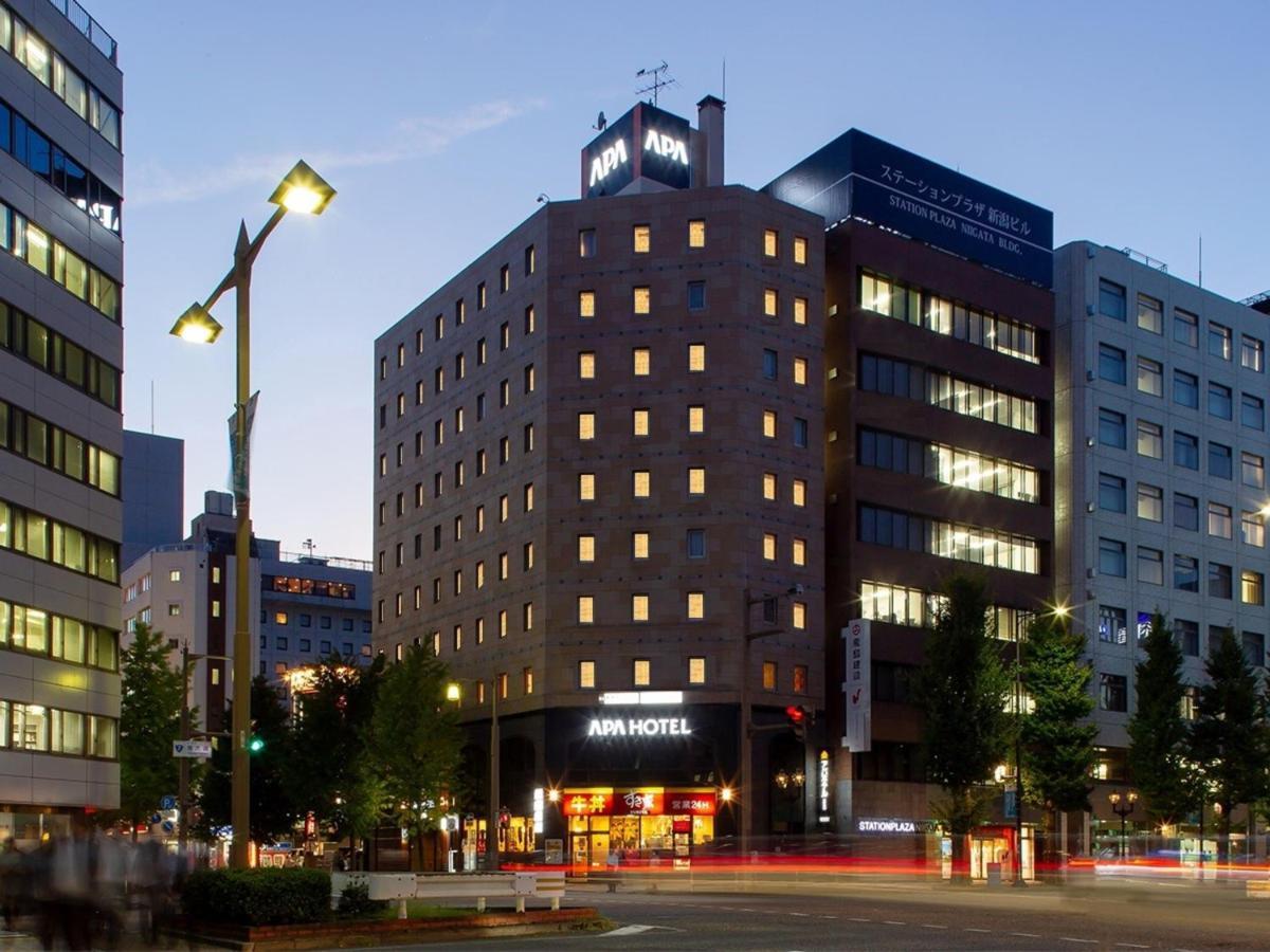 Apa Hotel Niigata Exteriör bild